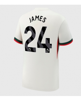 Billige Fotballdrakt Chelsea Reece James #24 Replika Bortedrakt 2025-26 Kortermet Billige Fotballdrakt Chelsea Reece James #24 Replika Bortedrakt 2025-26 Kortermet